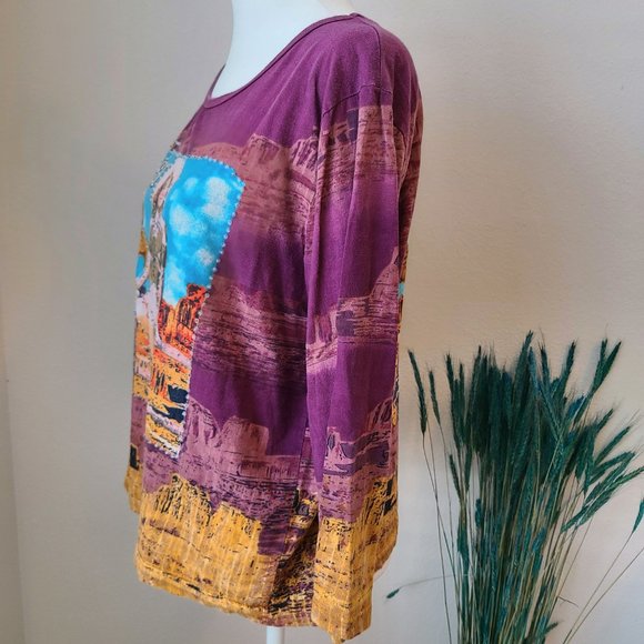 Out West Western Graphic and Beaded Tee - Picture 6 of 12